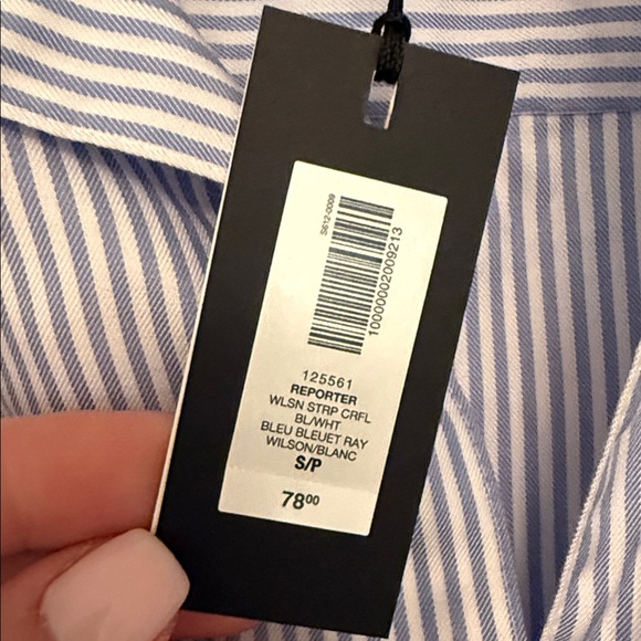 BNWT Babaton Reporter Shirt - Picture 9 of 9